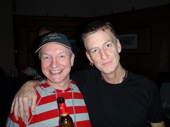 Steadicam Gold Workshop 2011, Andy with Chris Fawcett